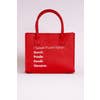 Bougie Mini Tote | Ruby Red Mini Tote Bag