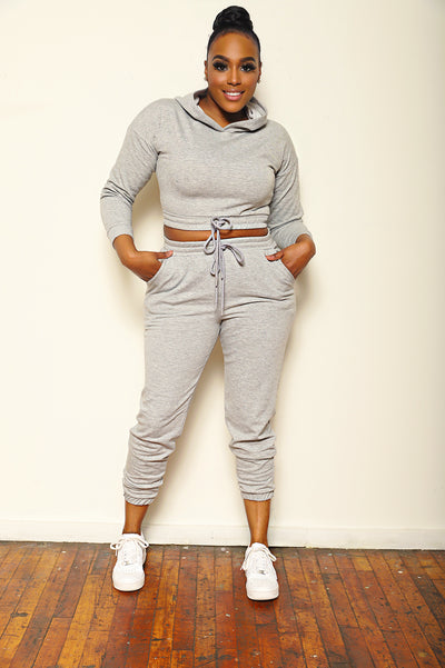 SayLess Jooger Set | Cool Gray Jogger