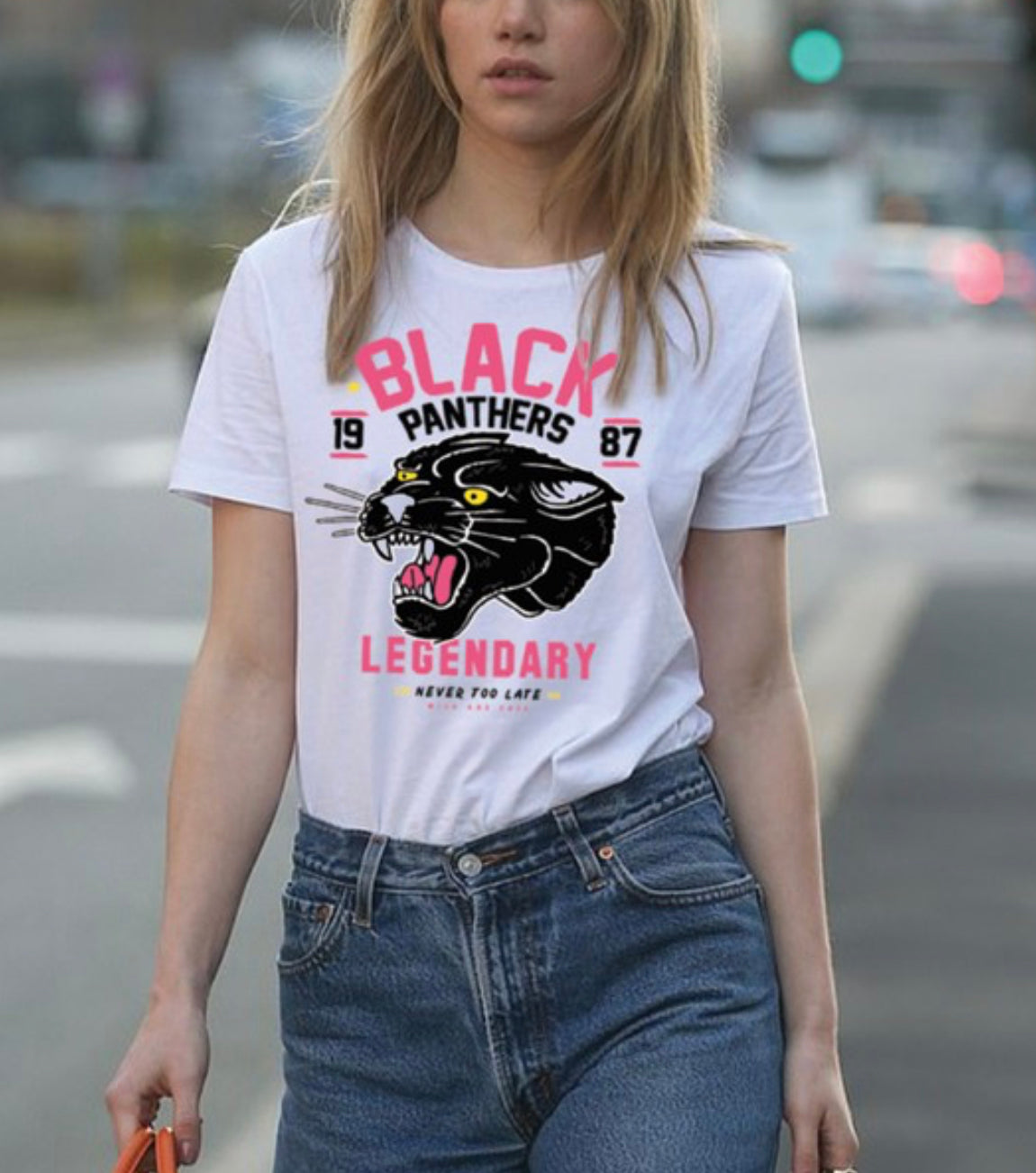 Pink Panthers Top| Graphic Top