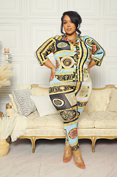 Luxe Energy Set| Vintage Pant Set