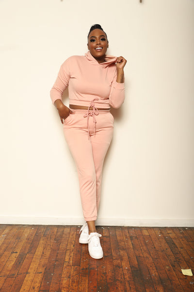 SayLess Jooger Set | Light Pink Jogger