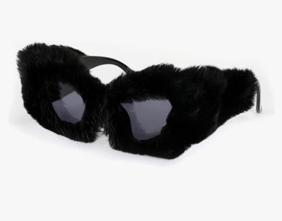 Fuzzy Kitty Shades | Faux furr Shades