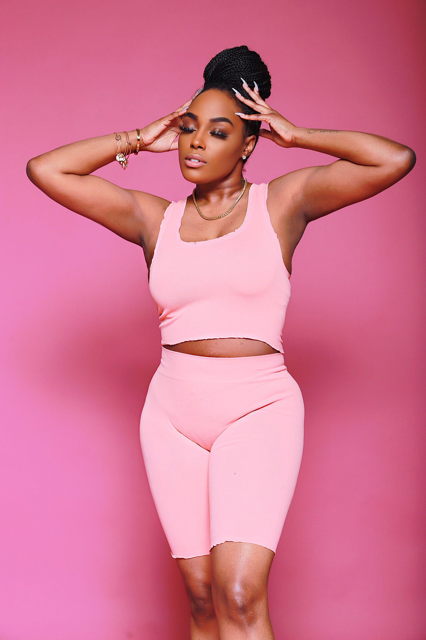 It Seams Easy| Blush Seamless 2 piece Set