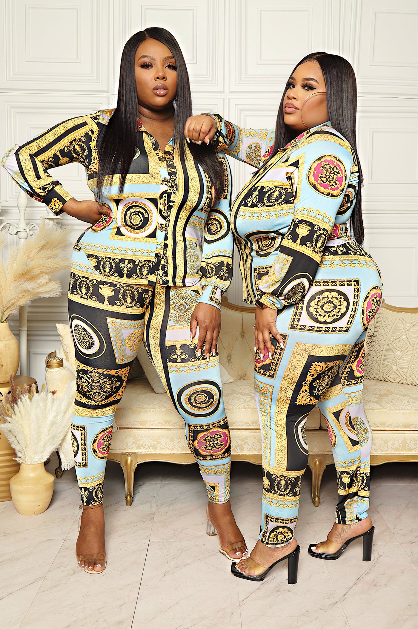 Luxe Energy Set| Vintage Pant Set