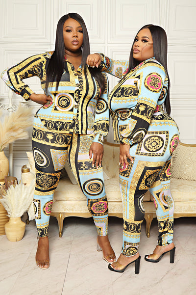Luxe Energy Set| Vintage Pant Set